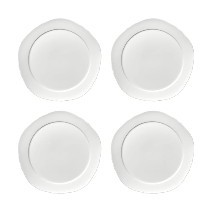 Silhouette tallrik M Ø23,5 cm 4-pack - White - Serax