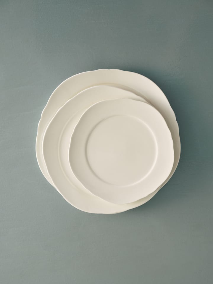 Silhouette tallrik M Ø23,5 cm 4-pack, White Serax