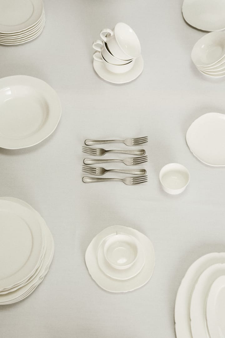 Silhouette tallrik M Ø23,5 cm 4-pack, White Serax