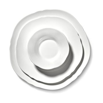 Silhouette tallrik M Ø23,5 cm 4-pack - White - Serax