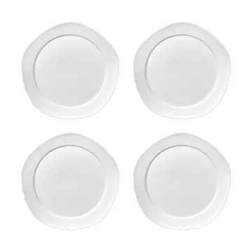 Silhouette tallrik S Ø20,6 cm 4-pack - White - Serax