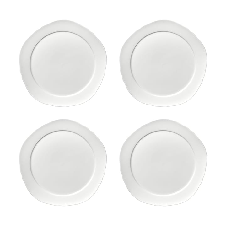 Silhouette tallrik S Ø20,6 cm 4-pack - White - Serax