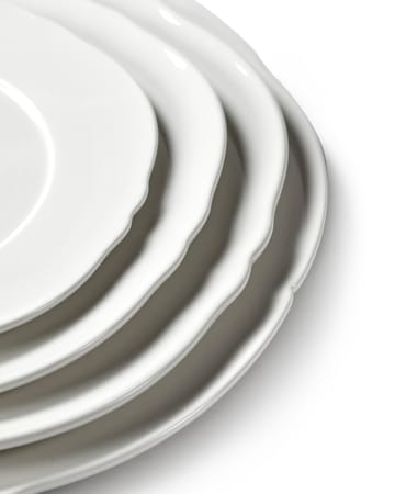 Silhouette tallrik S Ø20,6 cm 4-pack - White - Serax