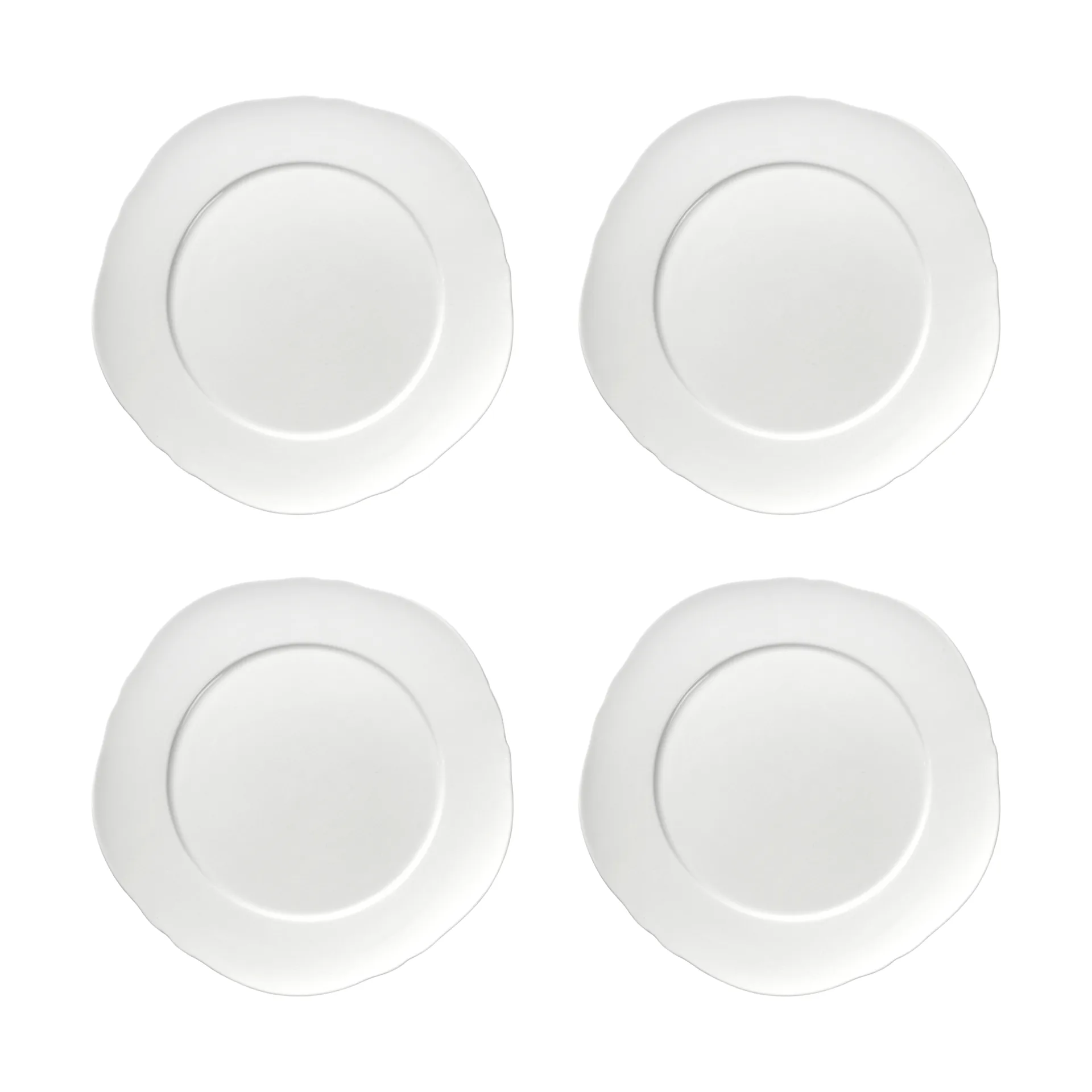 Silhouette tallrik XS Ø17 cm 4-pack, White Serax