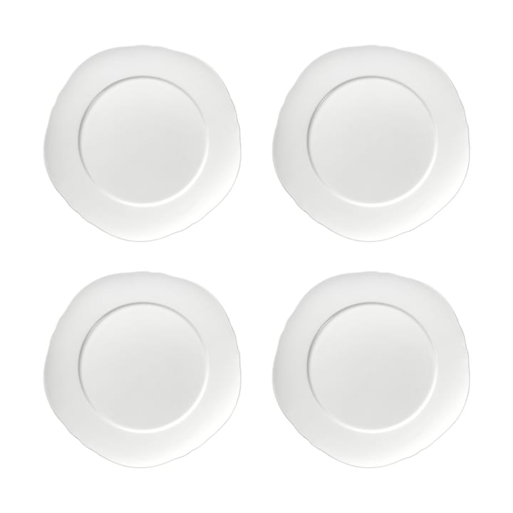 Silhouette tallrik XS Ø17 cm 4-pack - White - Serax