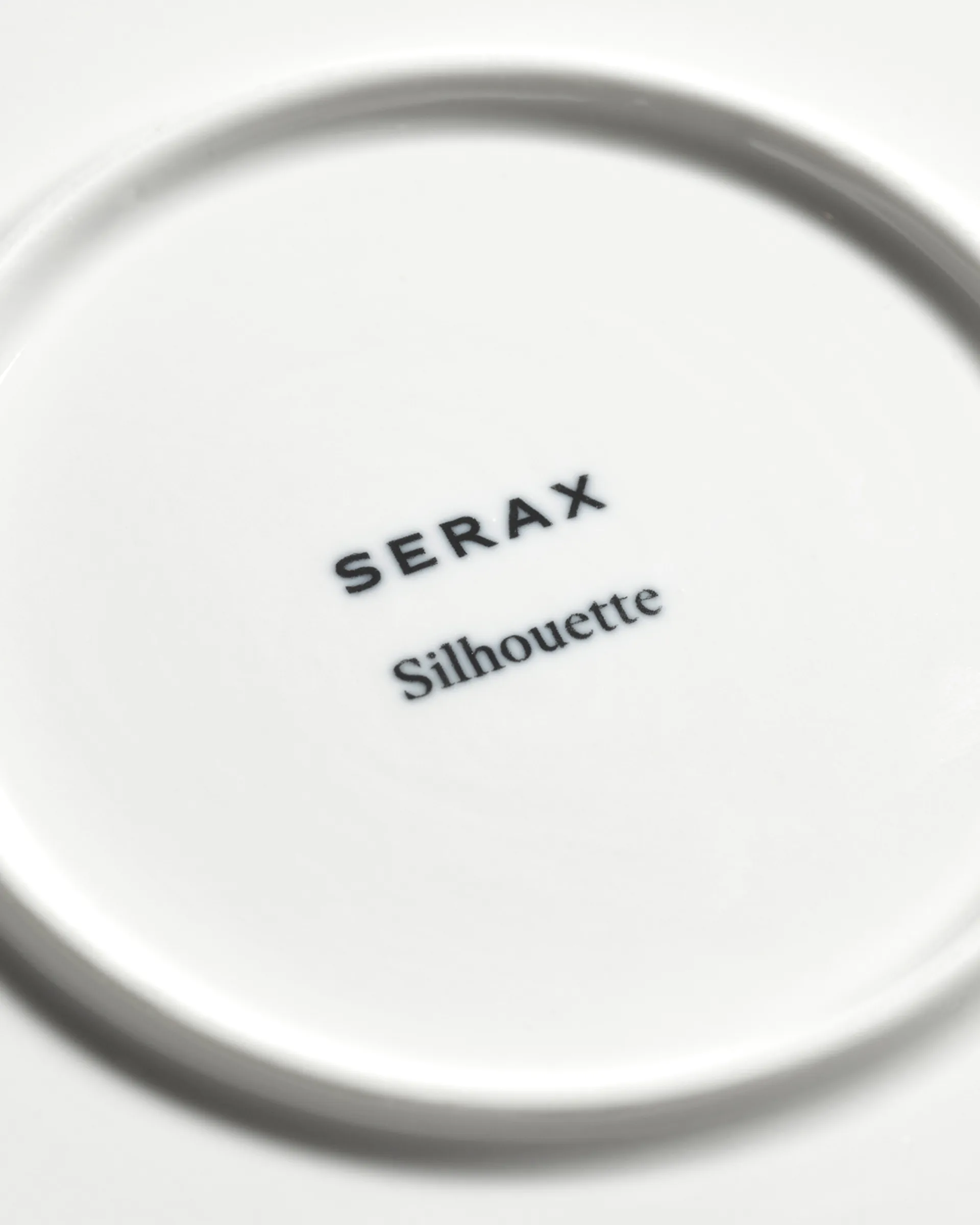 Silhouette tallrik XS Ø17 cm 4-pack, White Serax