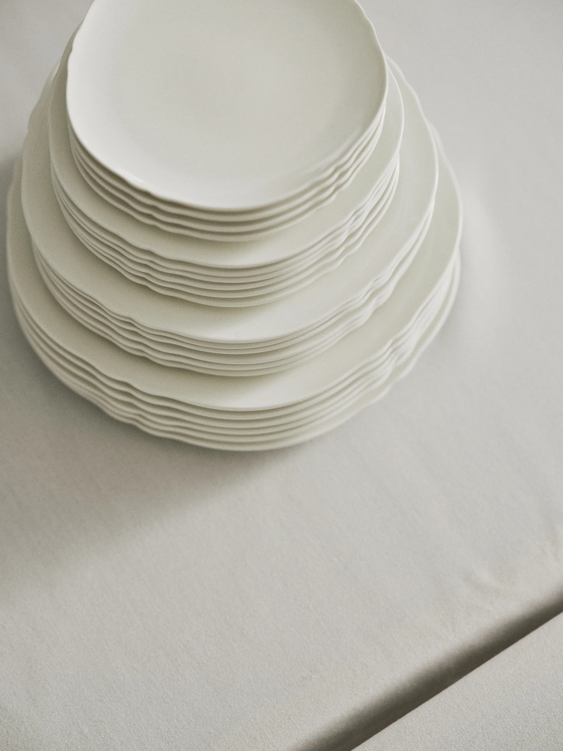 Silhouette tallrik XS Ø17 cm 4-pack, White Serax