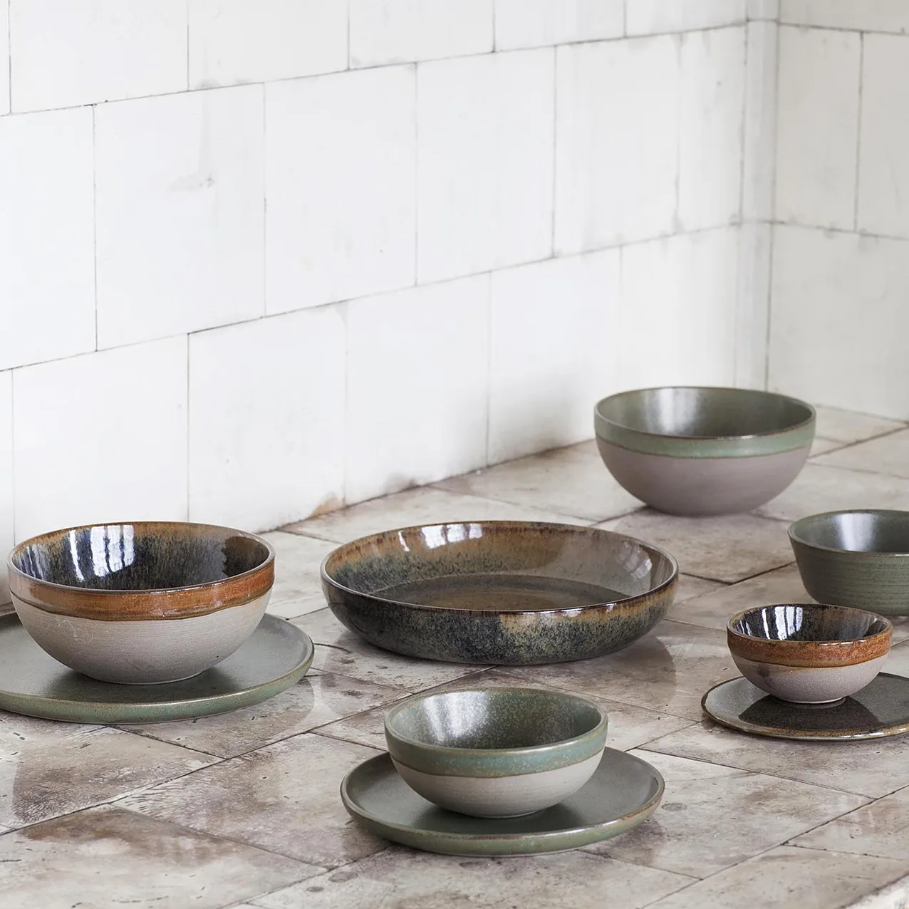 Surface djup tallrik 19 cm, Indi grey Serax