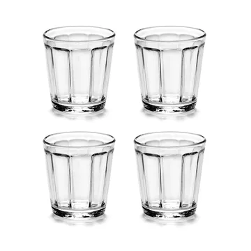 Surface espressoglas 10 cl 4-pack Klar - Serax