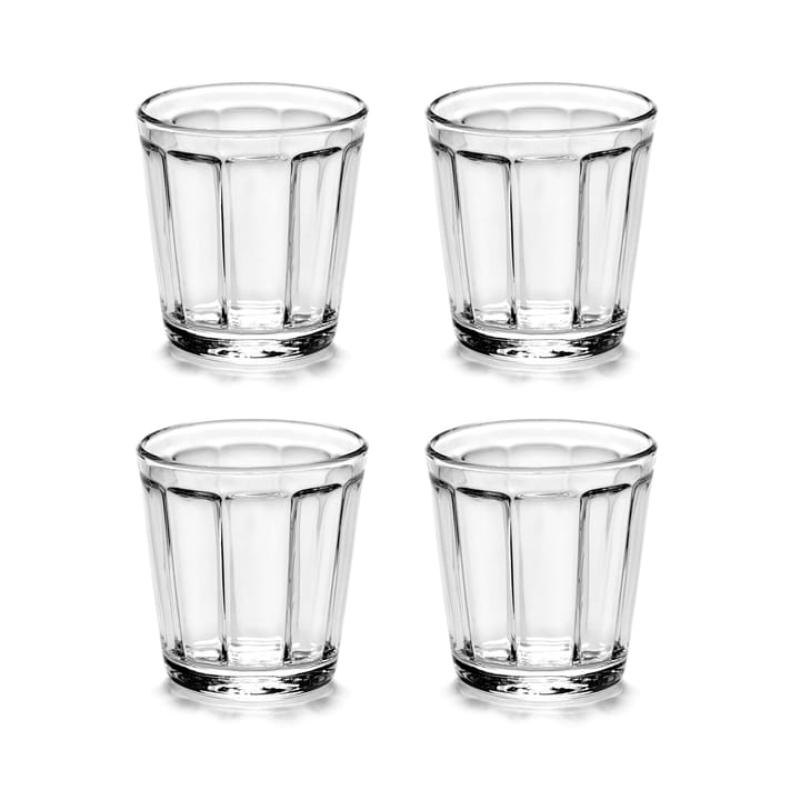 Surface espressoglas 10 cl 4-pack Klar - undefined - Serax