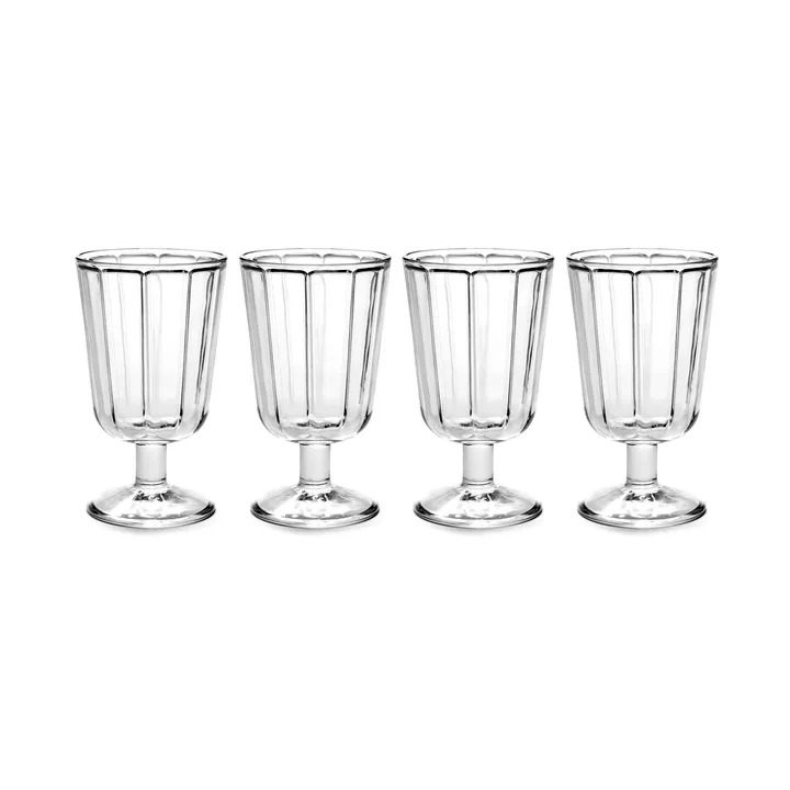 Surface rödvinsglas 23 cl 4-pack Klar - Serax
