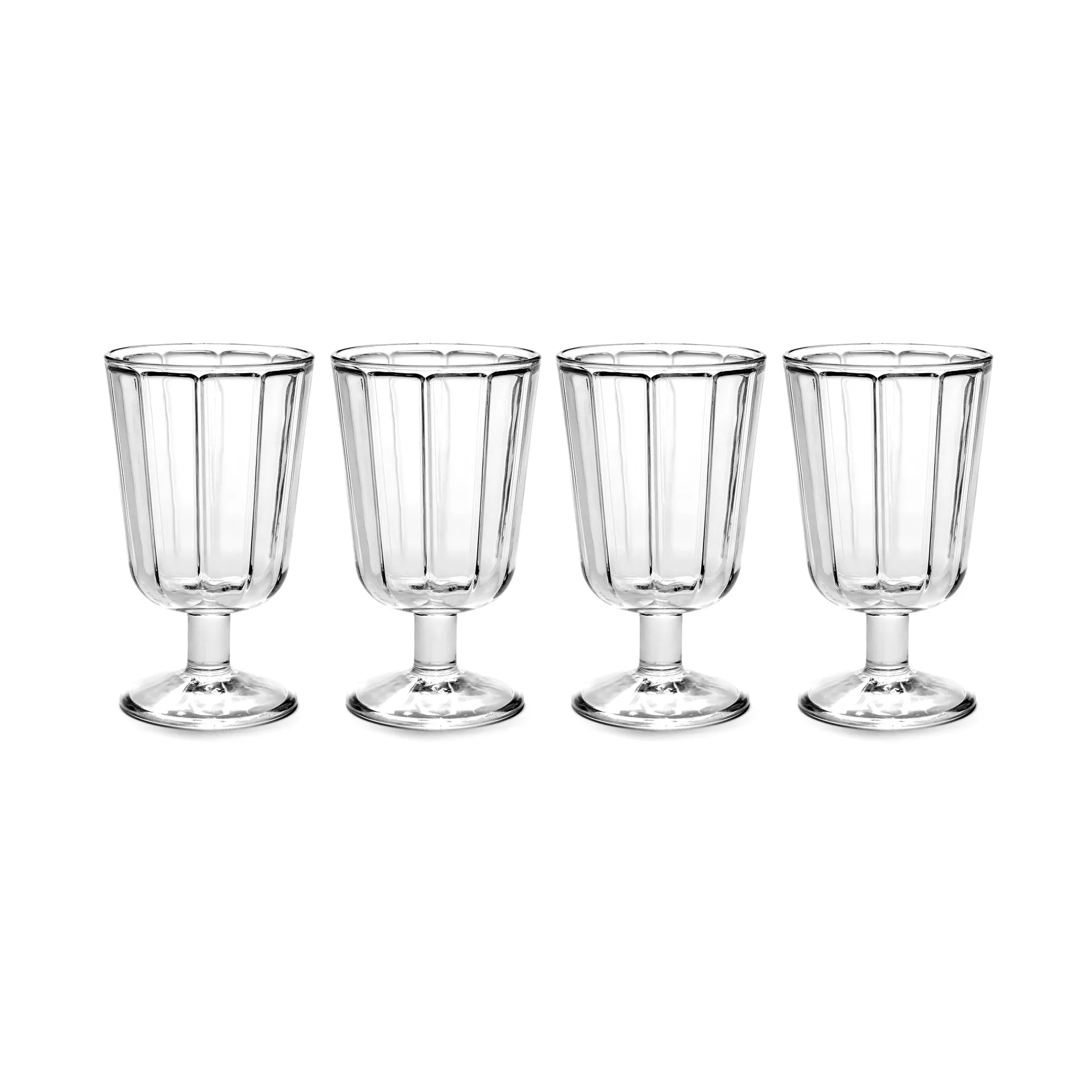 Surface rödvinsglas 23 cl 4-pack Klar Serax