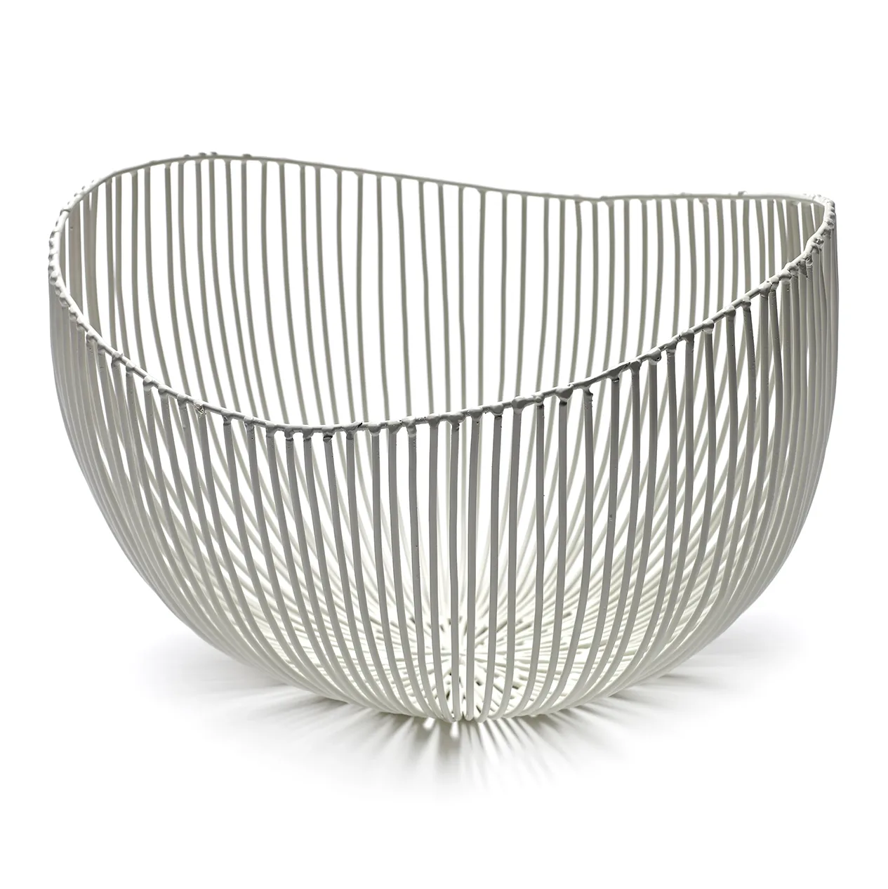 Tale oval skål, Vit Serax