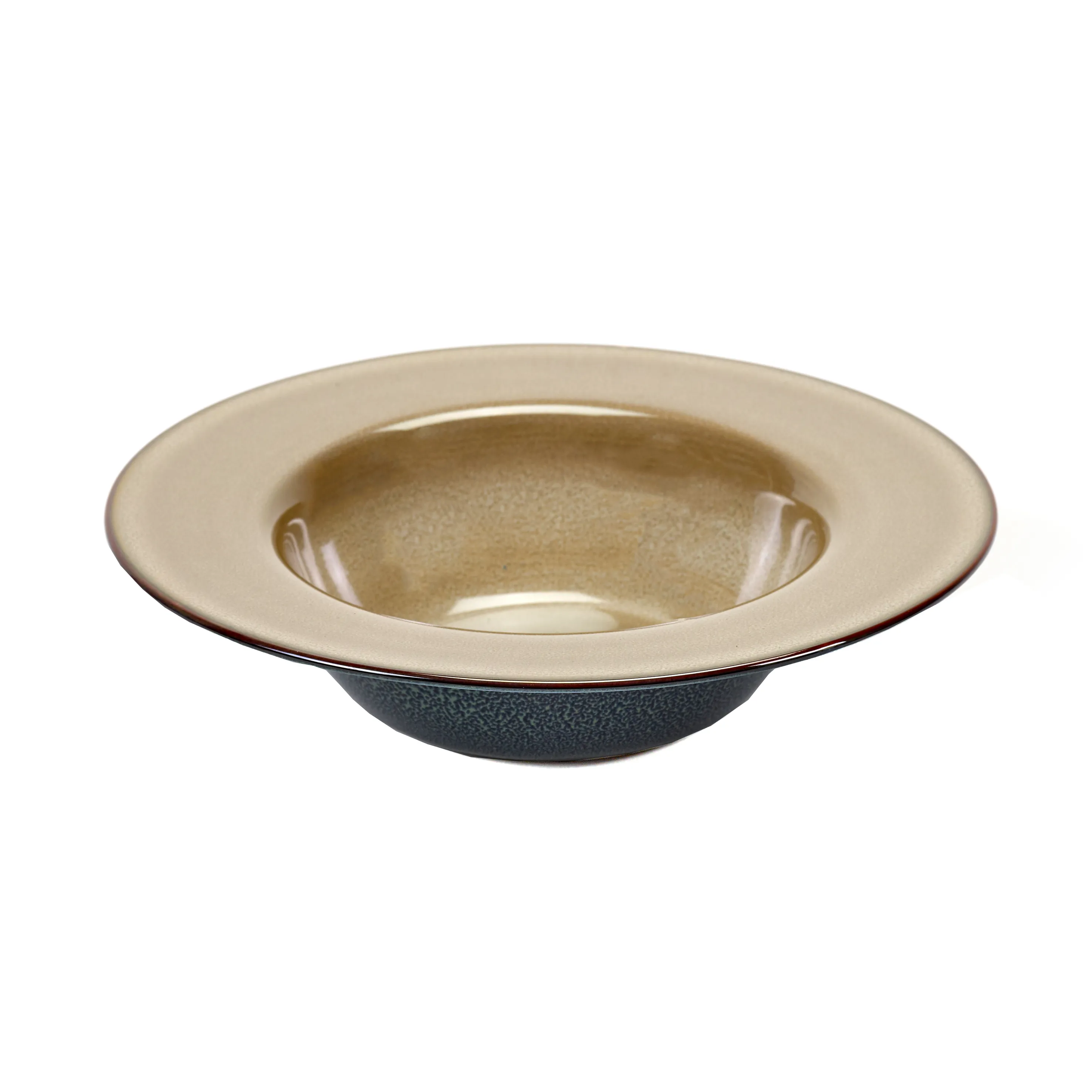 Terres de Rêves djup tallrik 21,3 cm, Misty grey-dark blue