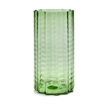 Waves 03 vas 35 cm - Green-clear - Serax