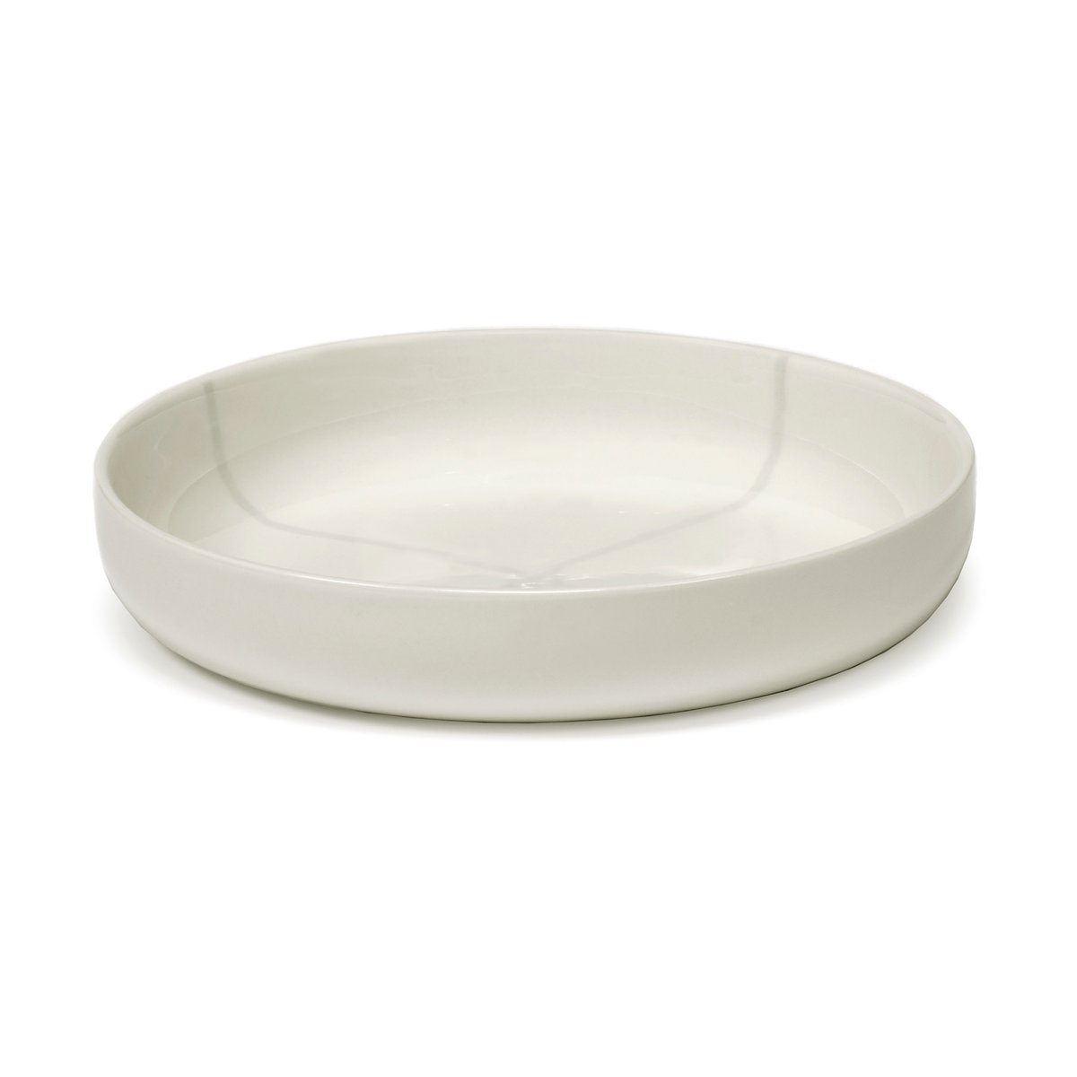 Serax Zuma djup tallrik S 20,5 cm 2-pack Salt | Skandinavisk Design | Djupa tallrikar | Vit