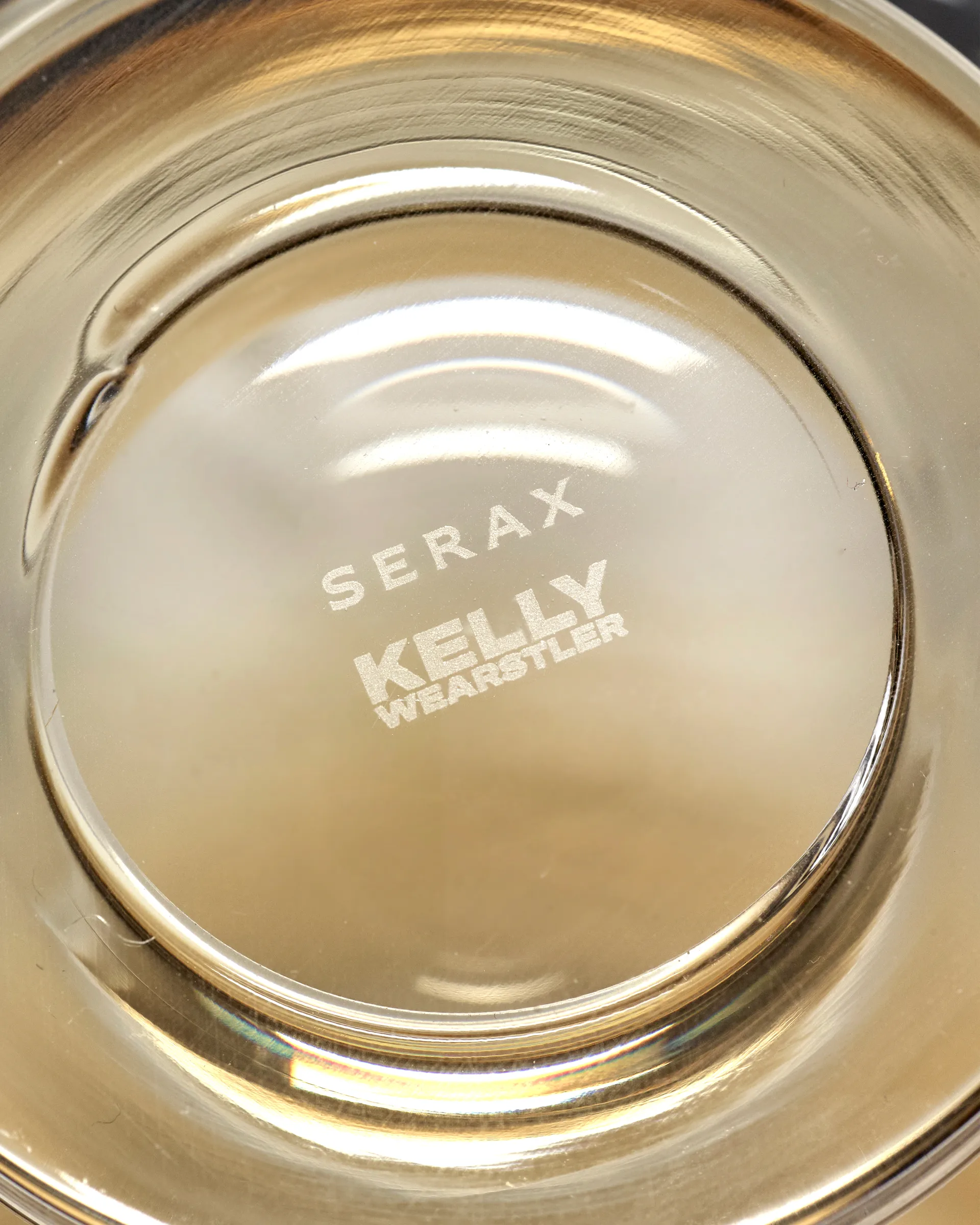 Zuma låg skål på fot S Ø8,5 cm, Amber Serax