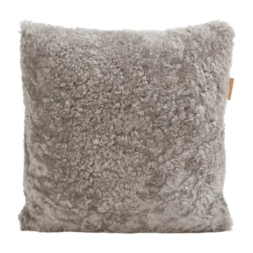 Shepherd Lina fårskinnskudde 40x40 cm - sten - Shepherd of Sweden