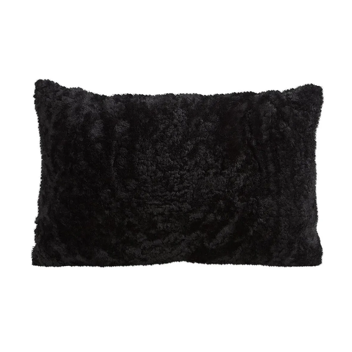 Shepherd of Sweden Shepherd Lina fårskinnskudde 60 x 40 cm svart