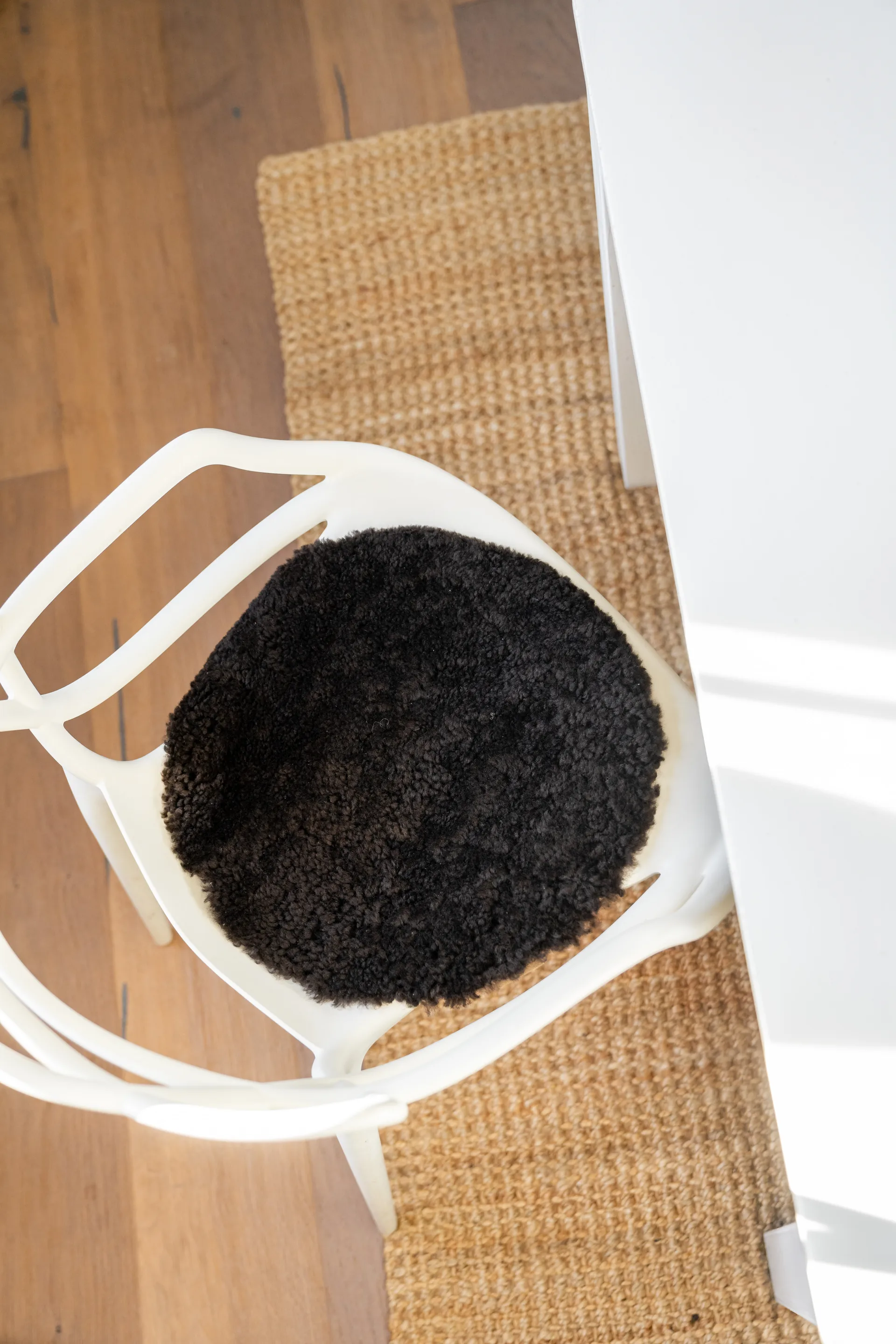 Shepherd stolsdyna Jill vadderad 38 cm, mörkbrun Shepherd of Sweden