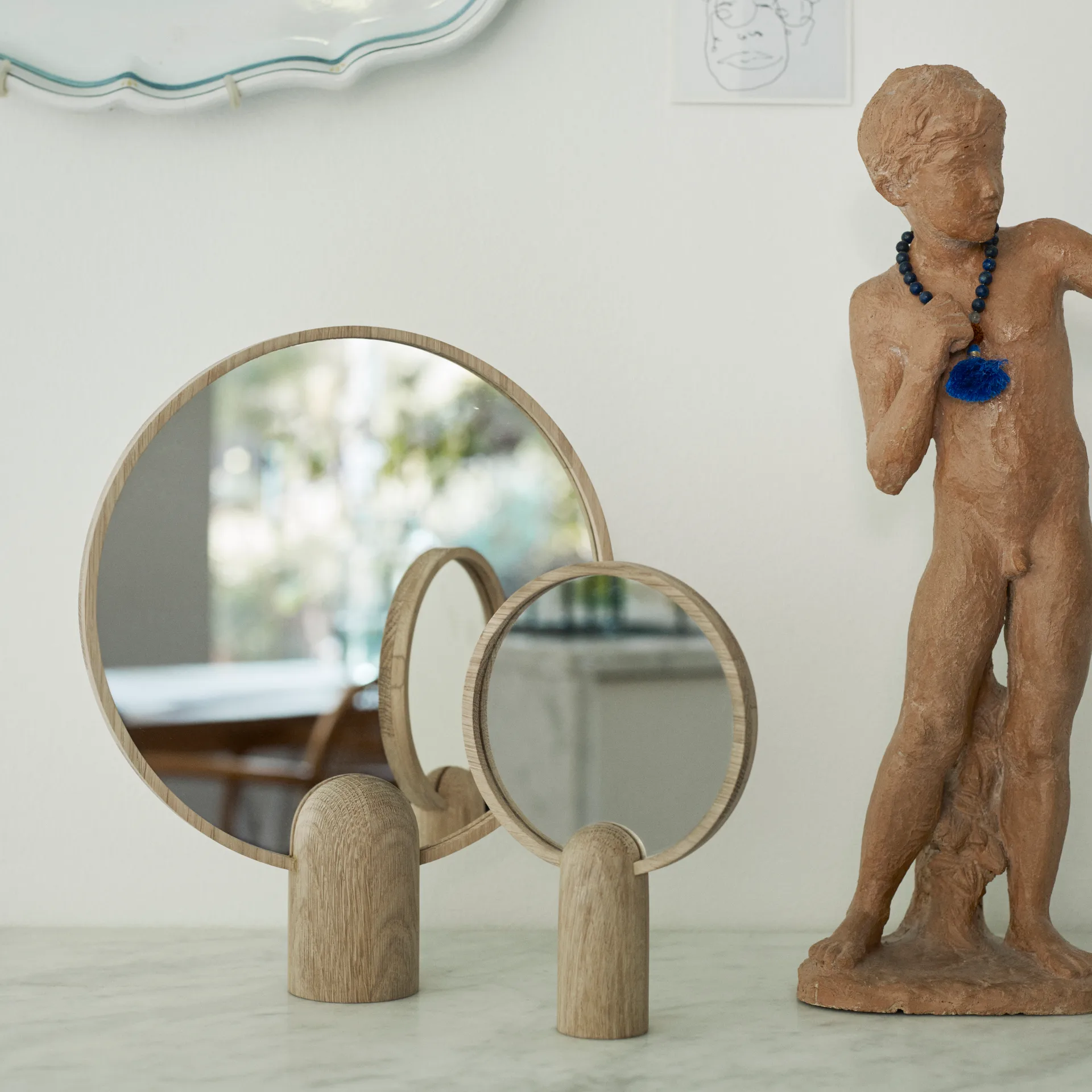 Aino spegel, stor 26,5x7x32 cm Skagerak