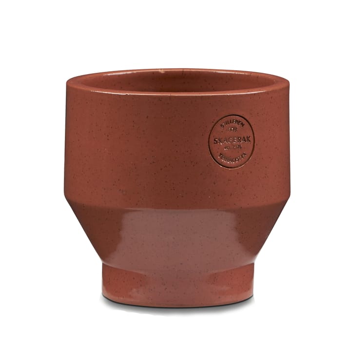 Edge kruka (inomhus) 15 cm - burned red - Skagerak