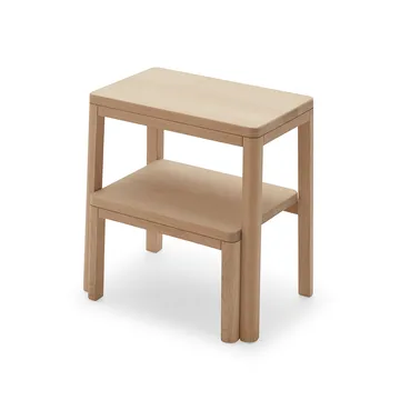 Noboru step ladder stegpall - Oak - Skagerak