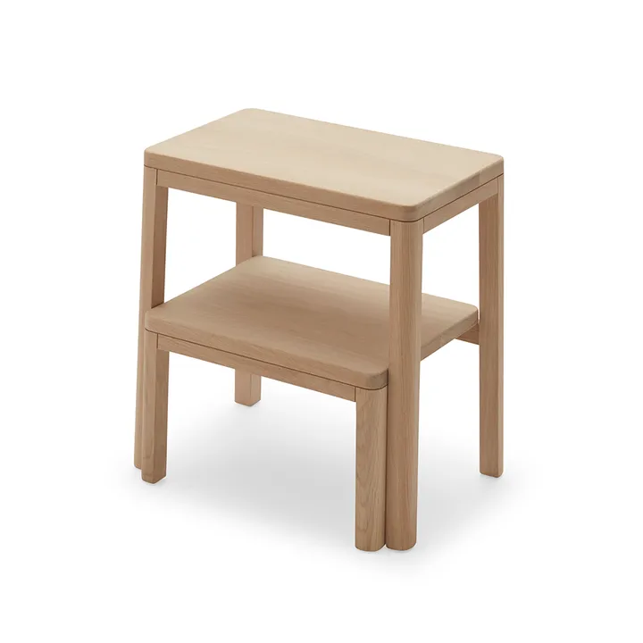 Noboru step ladder stegpall - Oak - Skagerak