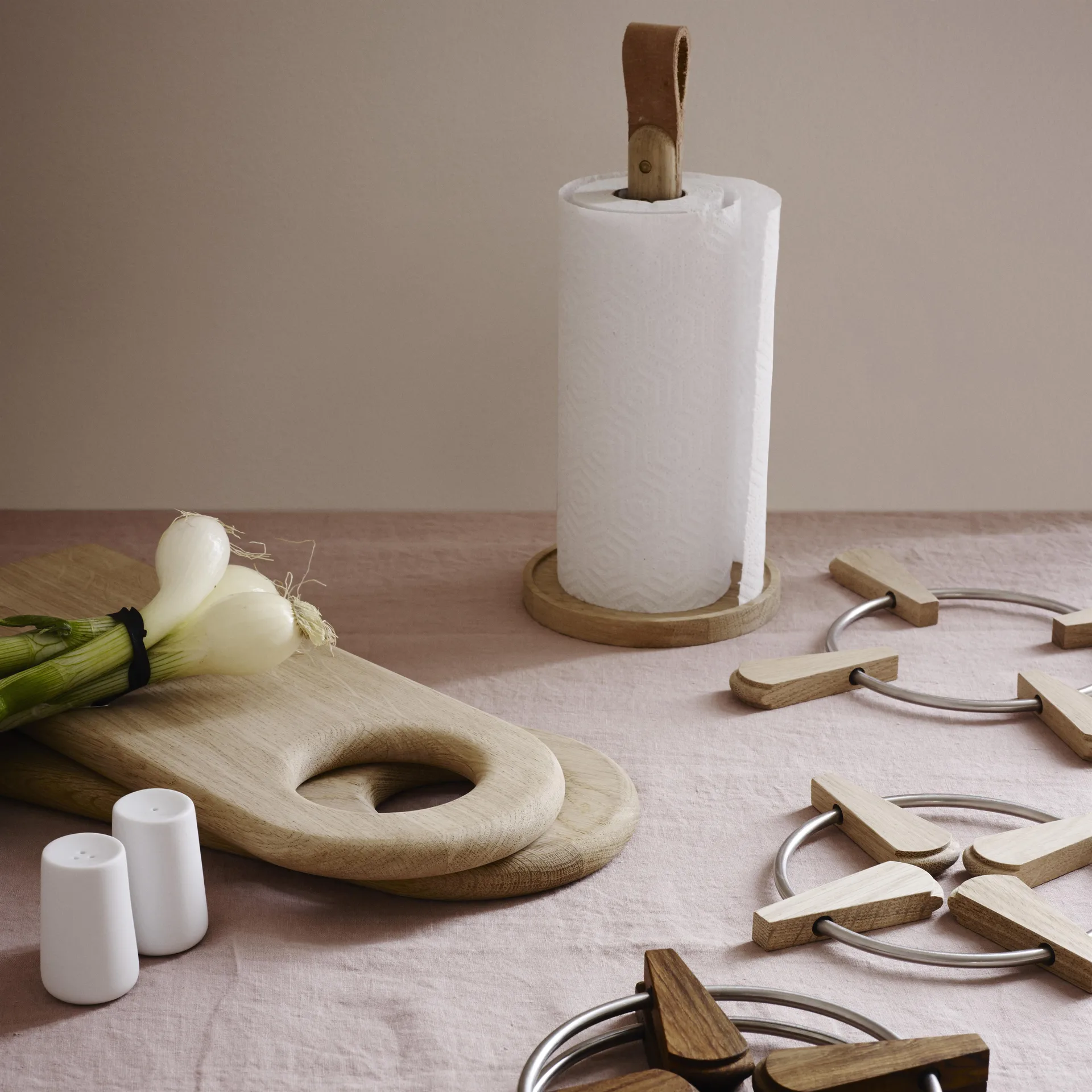 Norr pappersrullehållare, ek Skagerak