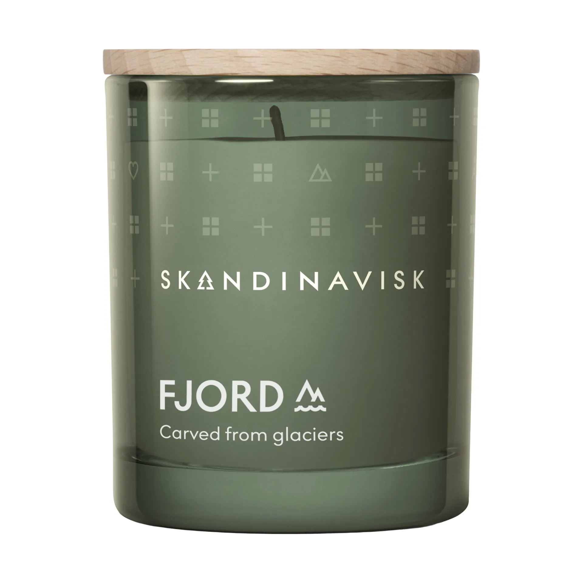 Fjord doftljus med lock, 65 g Skandinavisk