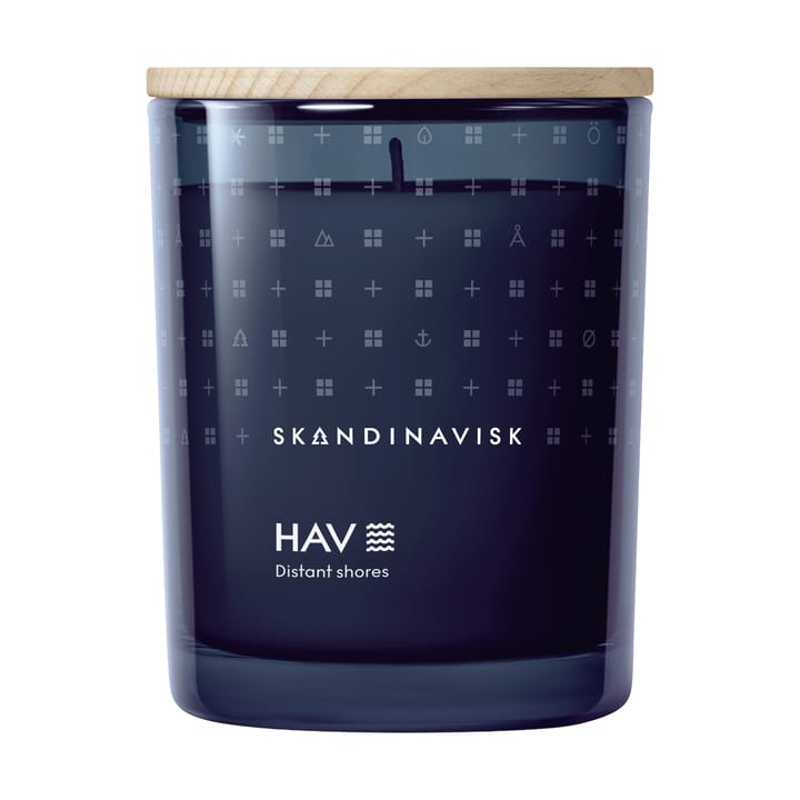 Hav doftljus med lock, 200 g Skandinavisk