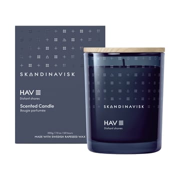 Hav doftljus med lock - 200 g - Skandinavisk