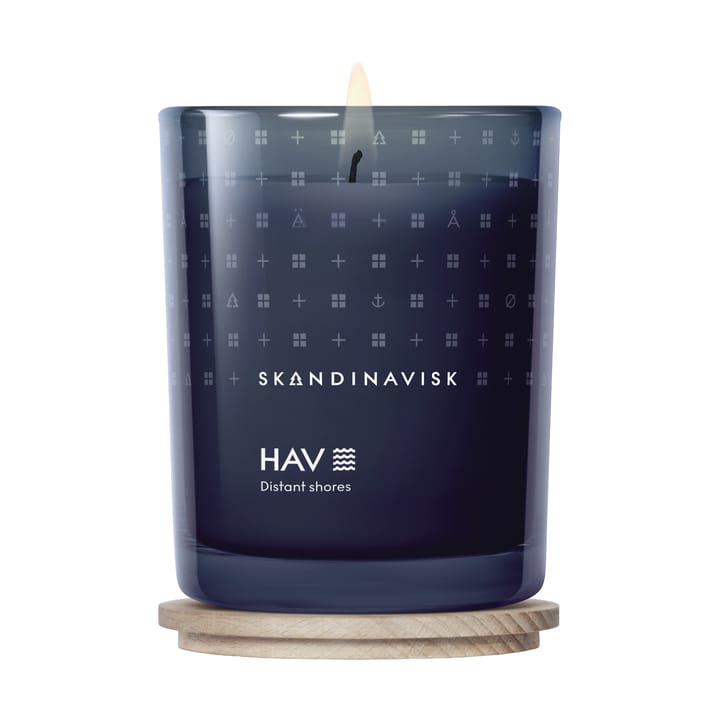 Hav doftljus med lock, 200 g Skandinavisk
