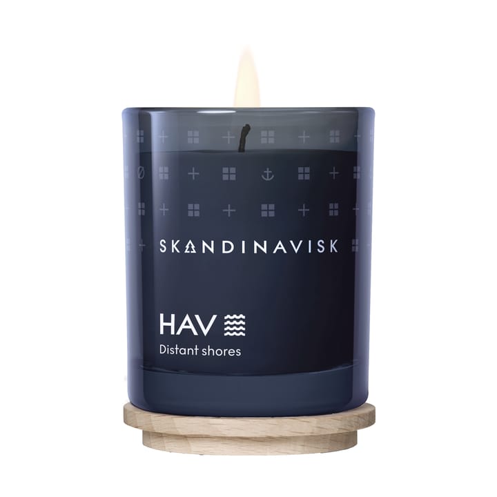 Hav doftljus med lock, 65 g Skandinavisk