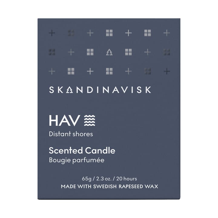 Hav doftljus med lock, 65 g Skandinavisk