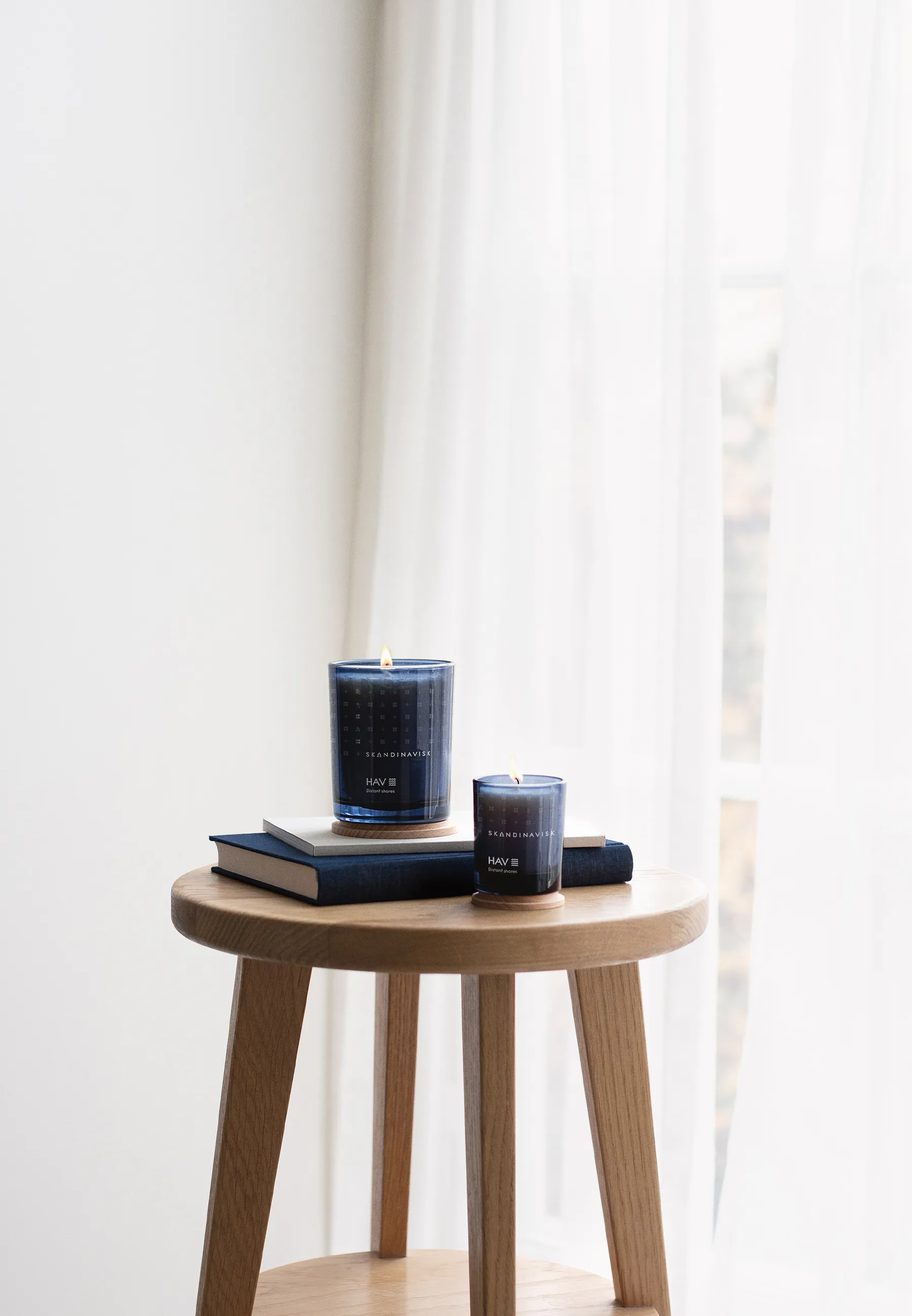 Hav doftljus med lock, 65 g Skandinavisk