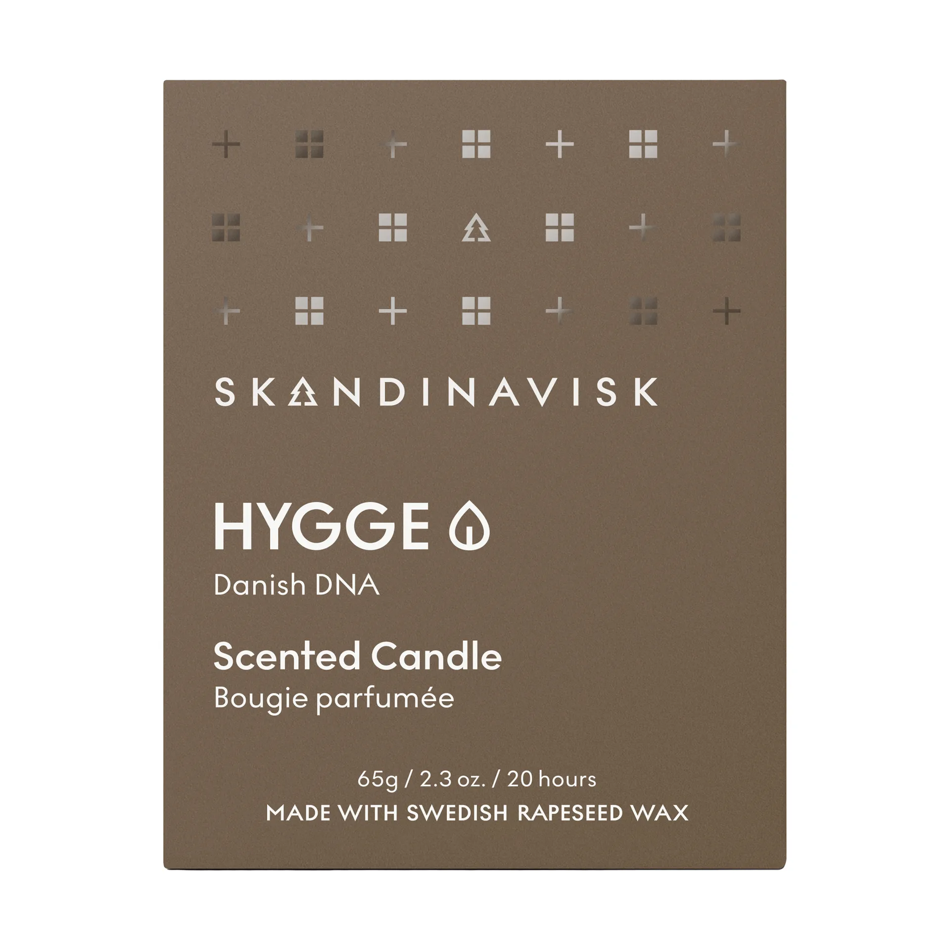 Hygge doftljus med lock, 65 g Skandinavisk