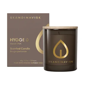 Hygge Gold Symbol doftljus - 65 g - Skandinavisk