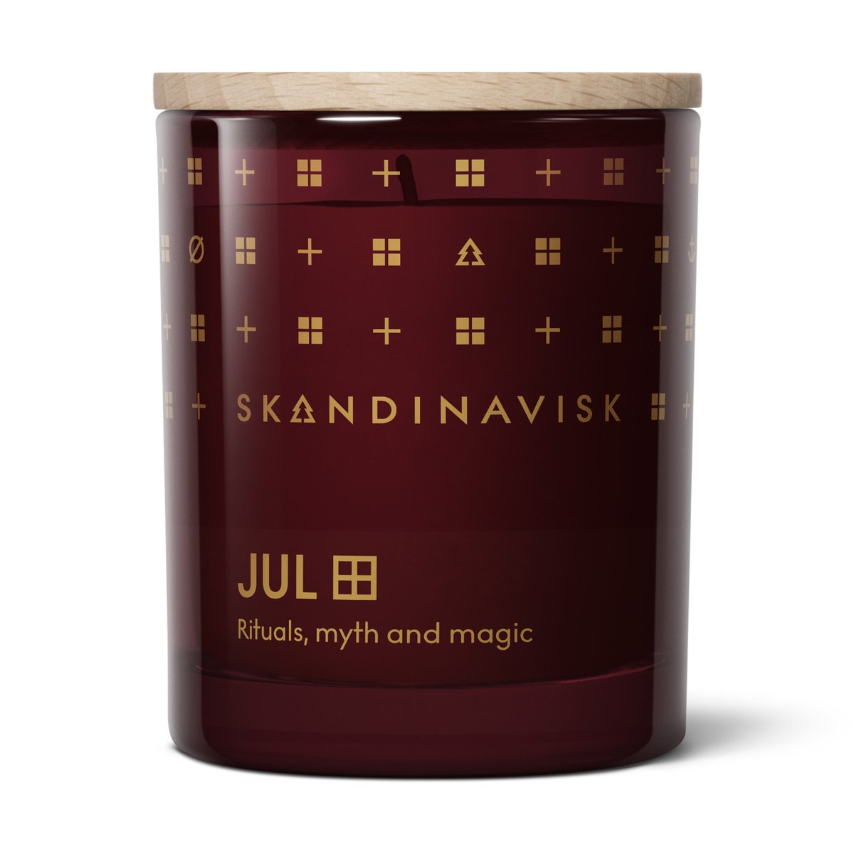 Skandinavisk JUL doftljus Special Edition 65 g | Skandinavisk Design | Doftljus & Doftpinnar | Röd