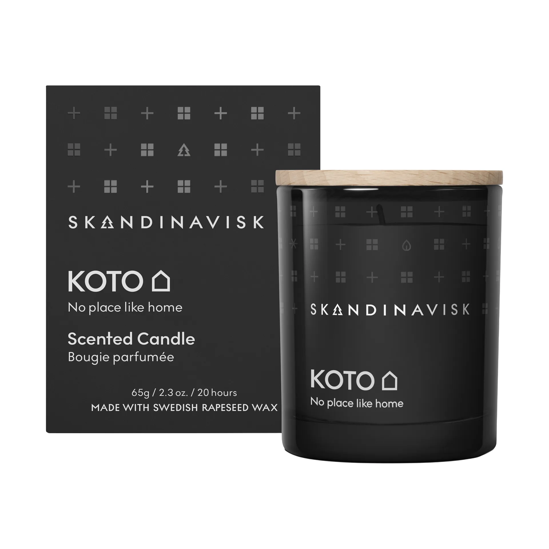 Koto doftljus med lock, 65 g Skandinavisk