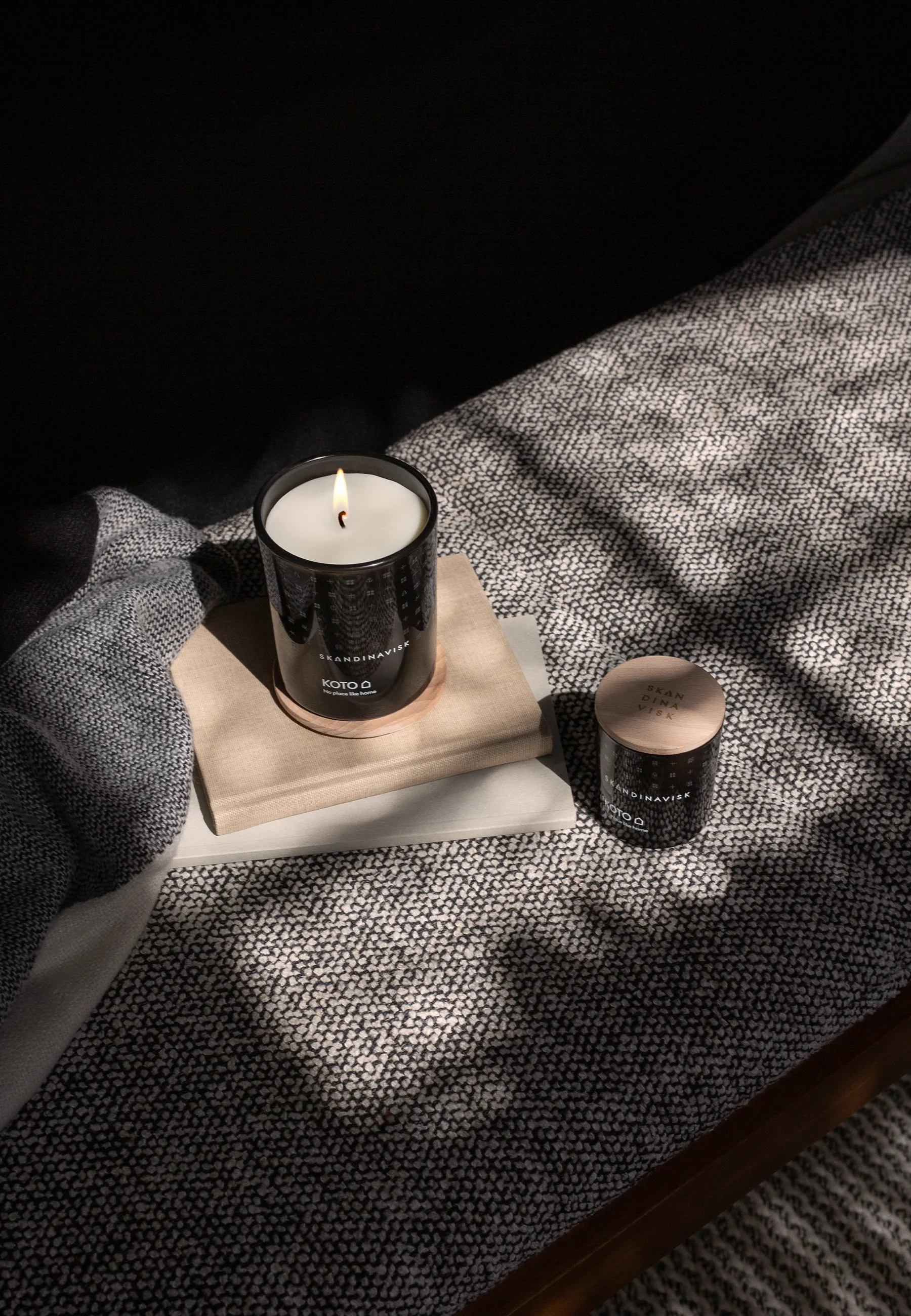 Koto doftljus med lock, 65 g Skandinavisk