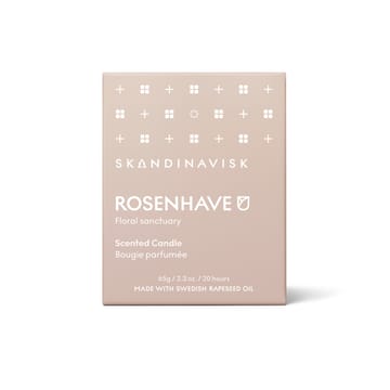 Rosenhave doftljus med lock - 65 g - Skandinavisk