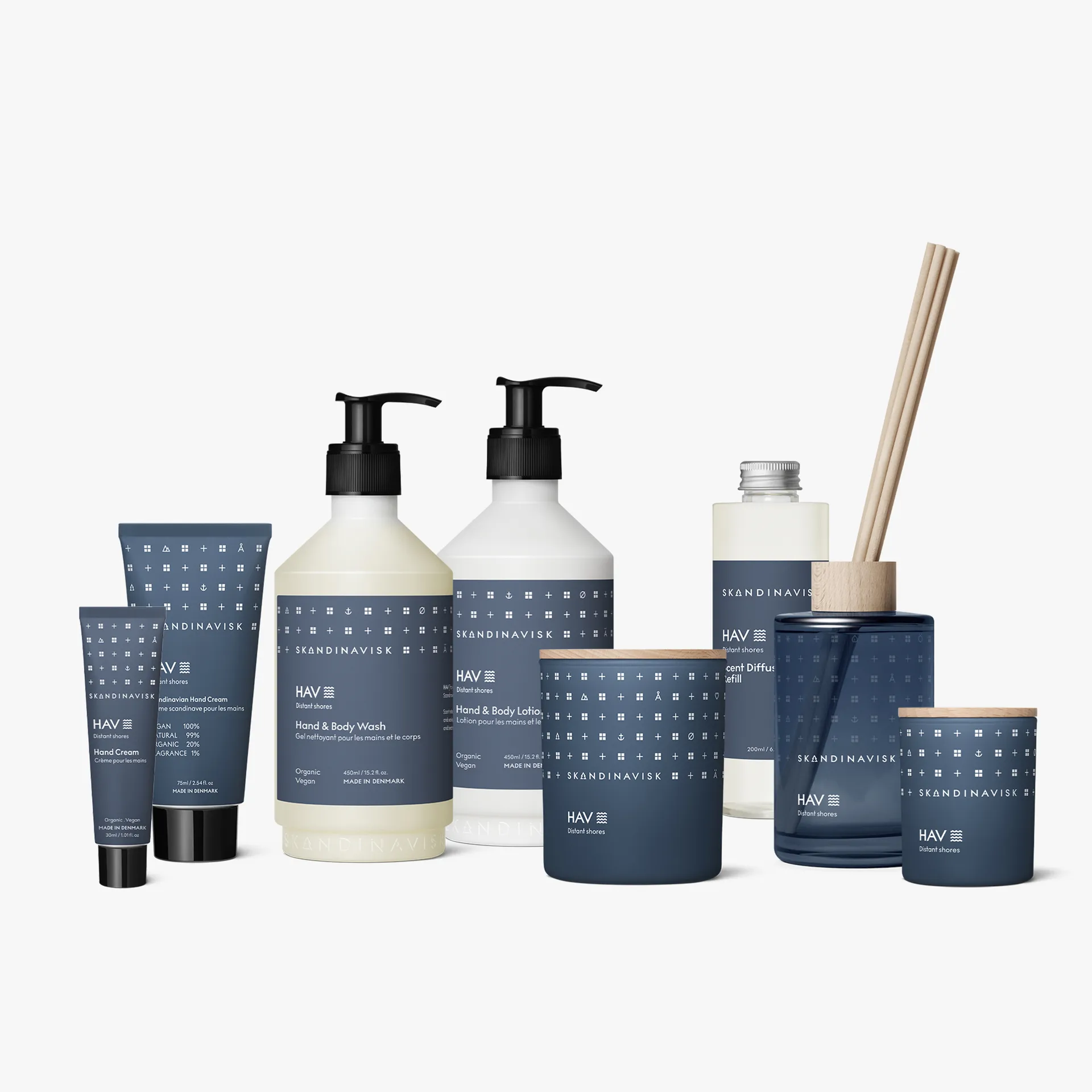 Skandinavisk refill till doftpinnar 200 ml, Hav Skandinavisk