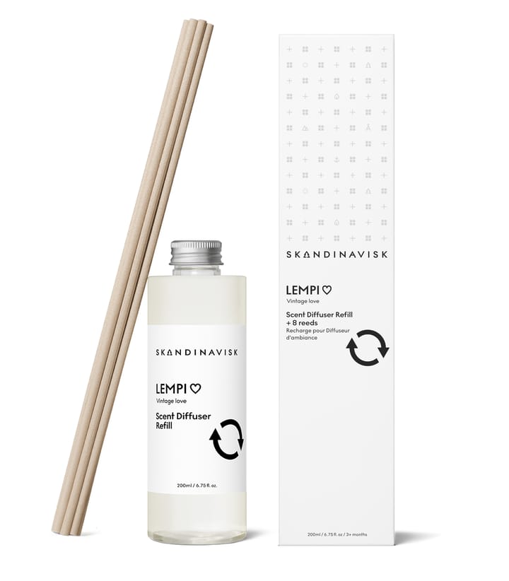 Skandinavisk refill till doftpinnar 200 ml, Lempi Skandinavisk