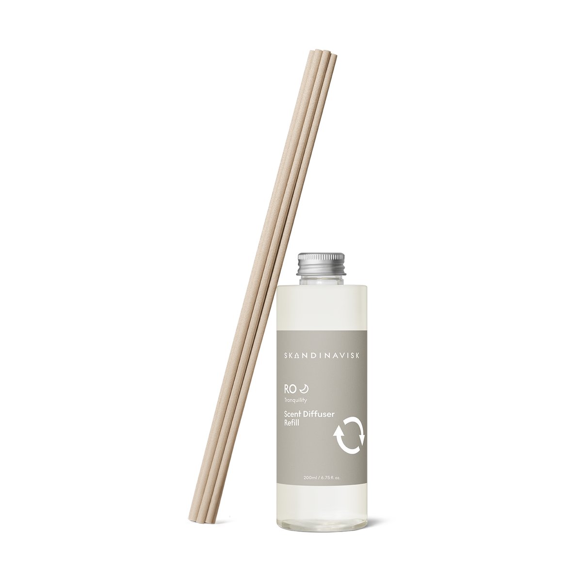 Skandinavisk refill till doftpinnar 200 ml Ro | Skandinavisk Design | Doftljus & Doftpinnar | Grå