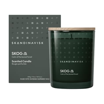 Skog doftljus med lock - 200 g - Skandinavisk