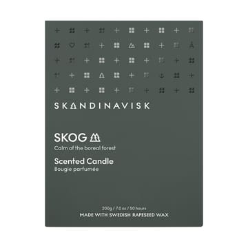 Skog doftljus med lock - 200 g - Skandinavisk