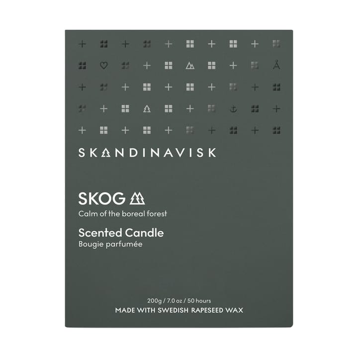 Skog doftljus med lock, 200 g Skandinavisk