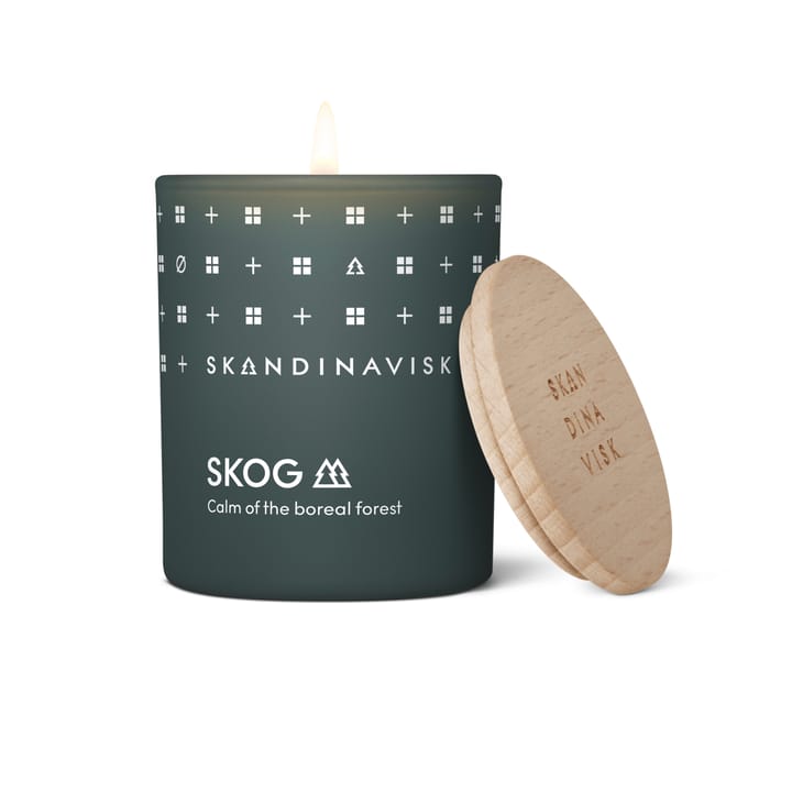 Skog doftljus med lock - 65 g - Skandinavisk