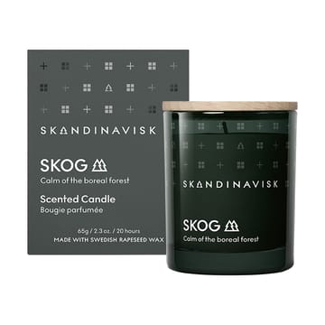 Skog doftljus med lock - 65 g - Skandinavisk